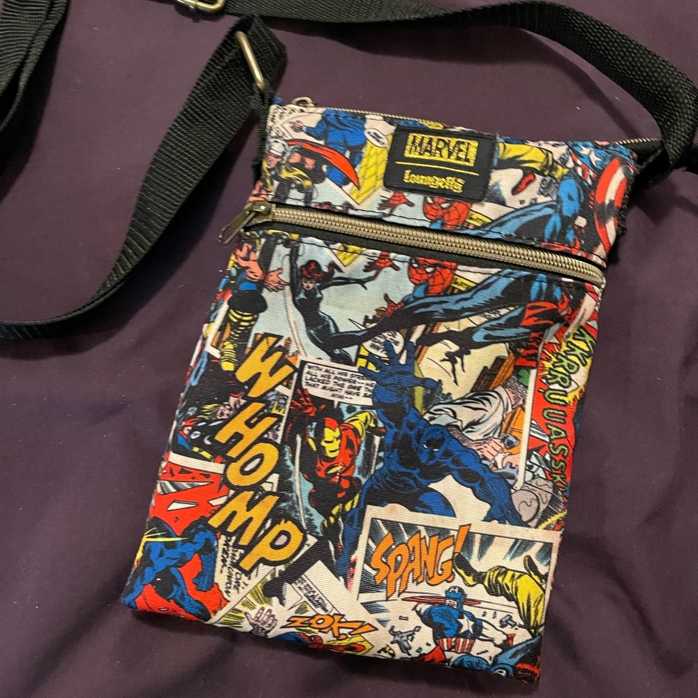 Loungfly Marvel crossbody purse